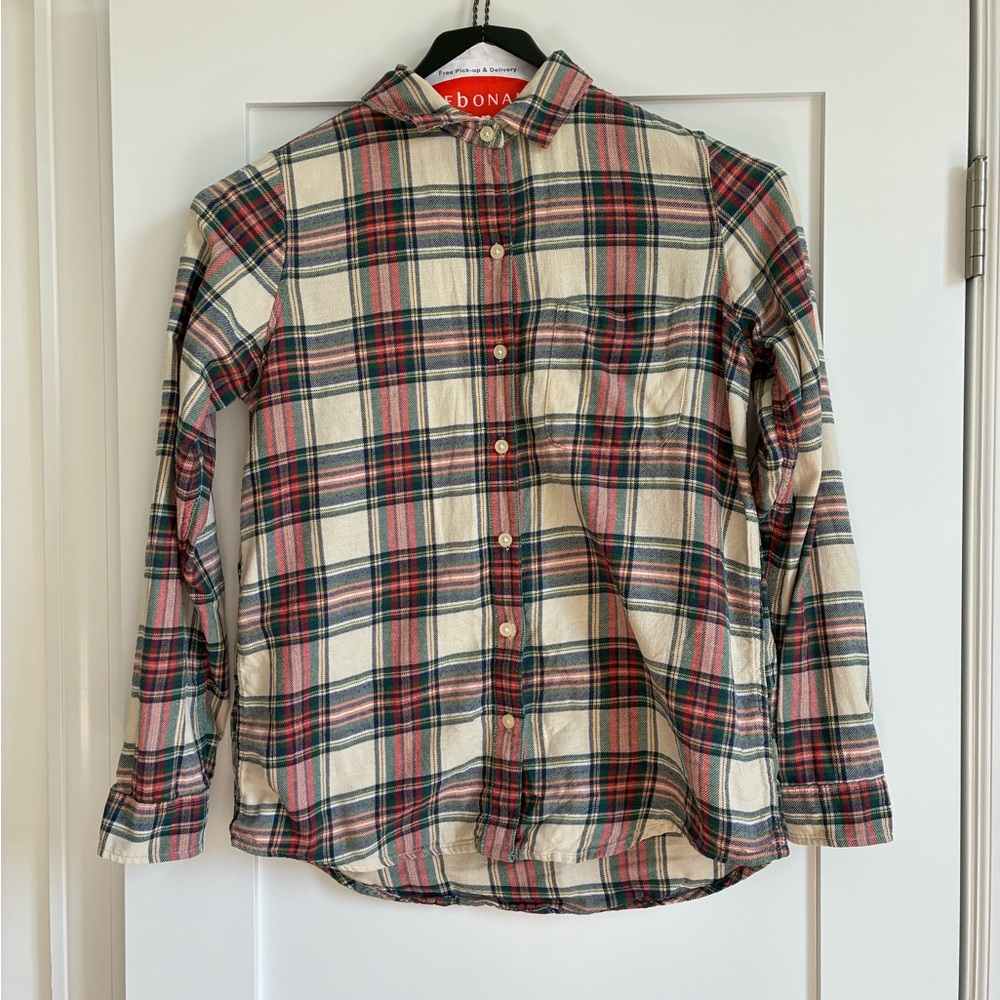 Marine Layer Plaid Flannel Shirt